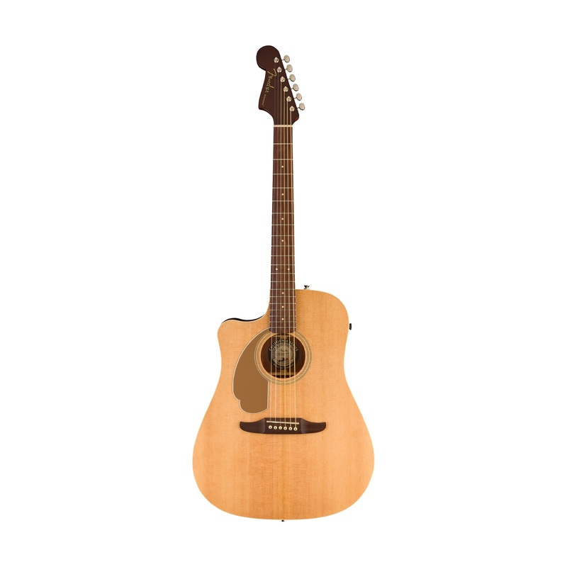 fender-california-redondo-player-left-handed-acoustic-guitar-walnut-fb-natural Fender California Redondo Player Left-Handed Acoustic Guitar, Walnut FB, Natural