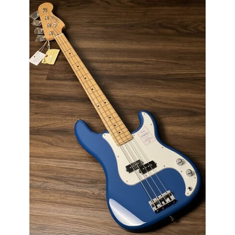 fender-japan-hybrid-ii-precision-bass-guitar-with-maple-fb-in-forest-blue Fender Japan Hybrid II Precision Bass Guitar with Maple FB in Forest Blue