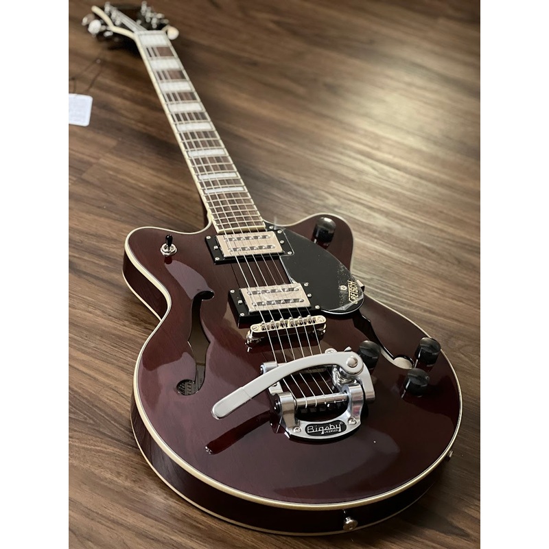 gretsch-g2655t-streamliner-centre-block-jr-double-cut-with-bigsby-in-walnut-stain Gretsch G2655T Streamliner Centre Block Jr Double-Cut with Bigsby in Walnut Stain