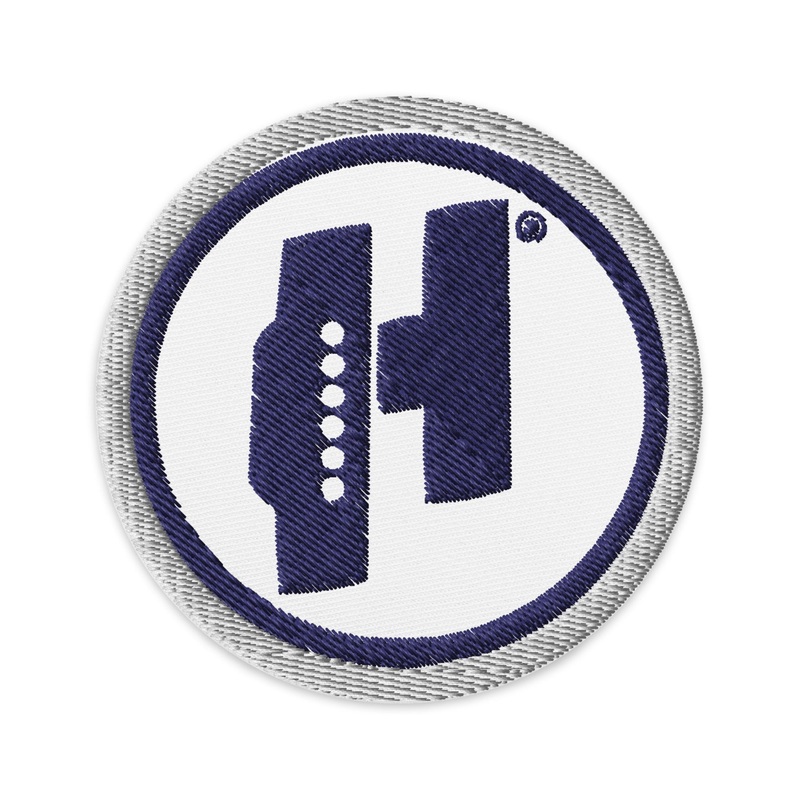h-embroidered-patch-white H Embroidered Patch White