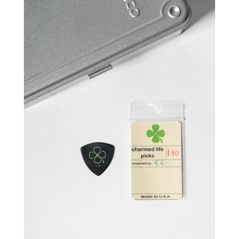 charmed-life-black-aerospace-polymer-guitar-pick-triangle Charmed Life / Black Aerospace Polymer Guitar Pick - Triangle