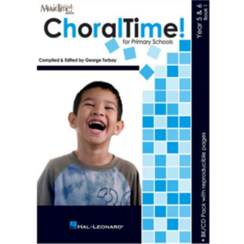 choraltime-year-5-6-book-1-bk-cd Choraltime! Year 5 & 6 Book 1 Bk/CD