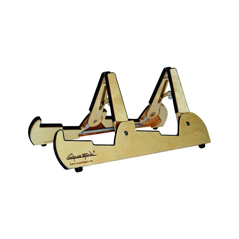 cooperstand-pro-tandem-birch-guitar-stand Cooperstand Pro-Tandem Birch Guitar Stand