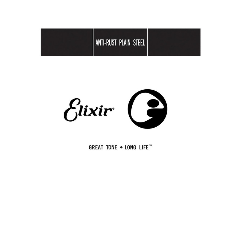 elixir-13018-anti-rust-plated-plain-steel-018-single-string Elixir 13018 Anti-Rust Plated Plain Steel .018, Single String