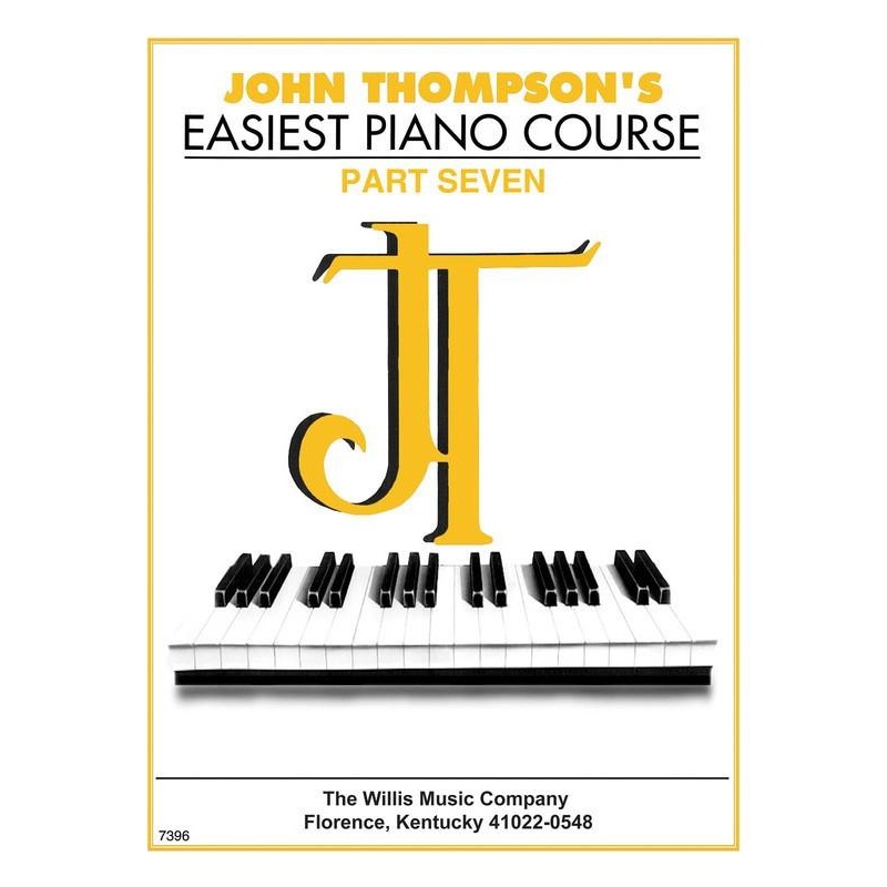 john-thompson-s-easiest-piano-course-part-7-book-only John Thompson's Easiest Piano Course - Part 7 - Book Only