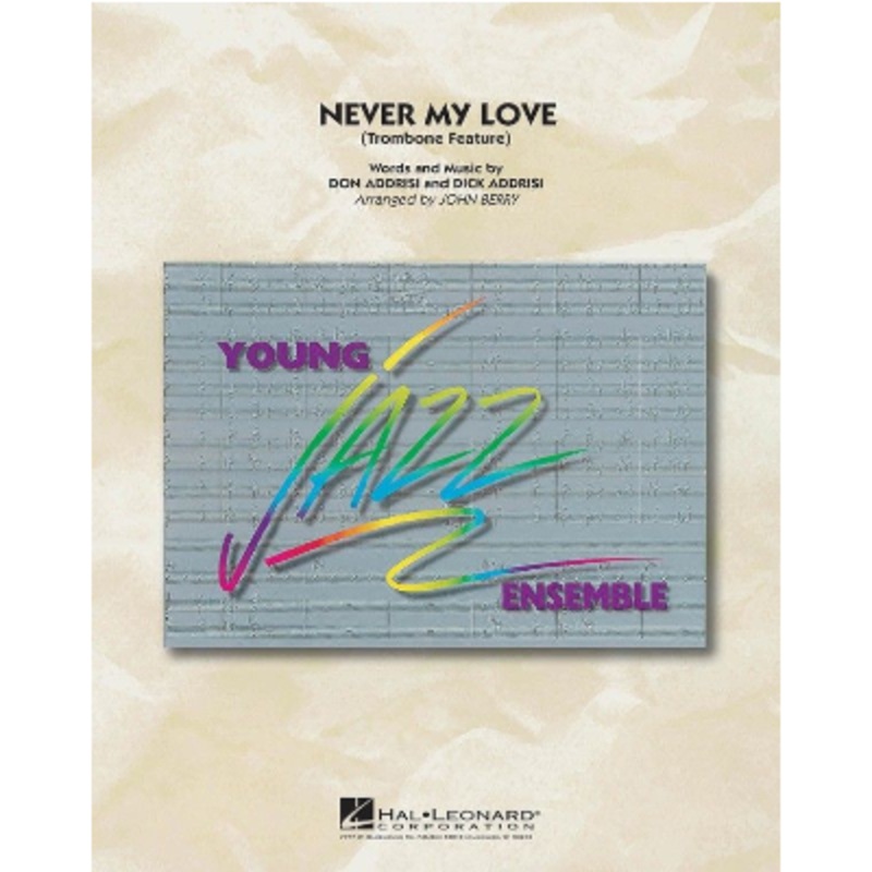 never-my-love-arr-john-berry-stage-band-chart-grade-3 Never My Love, Arr. John Berry Stage Band Chart Grade 3