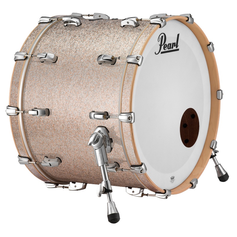 pearl-music-city-custom-18-x14-reference-series-bass-drum-w-o-bb3-mount-bright-champagne-sparkle-rf1814bx-c427 Pearl Music City Custom 18"x14" Reference Series Bass Drum w/o BB3 Mount BRIGHT CHAMPAGNE SPARKLE RF1814BX/C427