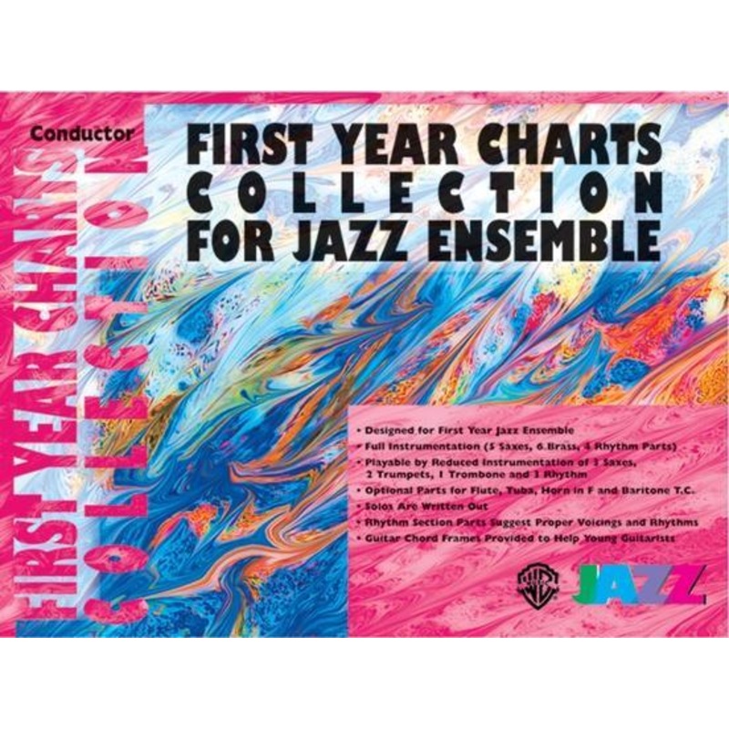 first-year-charts-collection-for-jazz-ensemble-trombone-2 First Year Charts Collection for Jazz Ensemble - Trombone 2