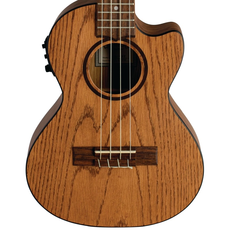 lanikai-oa-cet-oak-tenor-ukulele-electric-natural-with-gig-bag Lanikai OA-CET Oak Tenor Ukulele Electric Natural with Gig Bag