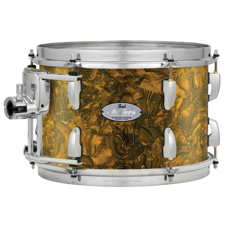 pearl-music-city-custom-12-x10-masters-maple-reserve-series-tom-w-optimount-golden-yellow-abalone-mrv1210t-c420 Pearl Music City Custom 12"x10" Masters Maple Reserve Series Tom w/optimount GOLDEN YELLOW ABALONE MRV1210T/C420