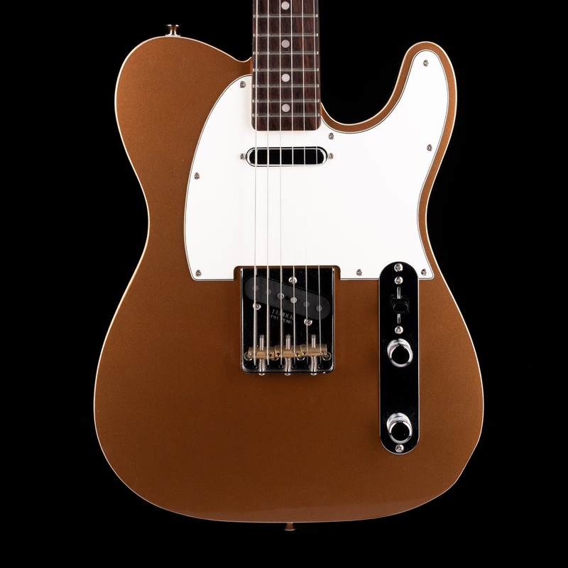 pre-owned-fender-jv-modified-60-s-custom-telecaster-firemist-gold-with-gig-bag Pre Owned Fender JV Modified 60's Custom Telecaster Firemist Gold With Gig Bag