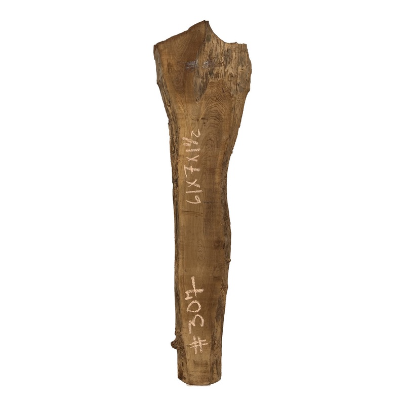 beautiful-honey-locust-live-edge-slab-61-x7-x1-1-2-307 Beautiful Honey Locust Live Edge Slab - 61"x7"x1-1/2" #307