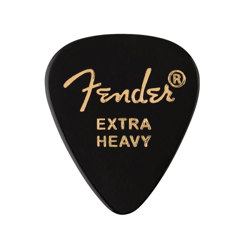 fender-351-premium-extra-heavy-guitar-pick-black-12-pack Fender 351 Premium Extra-Heavy Guitar Pick, Black, 12-Pack