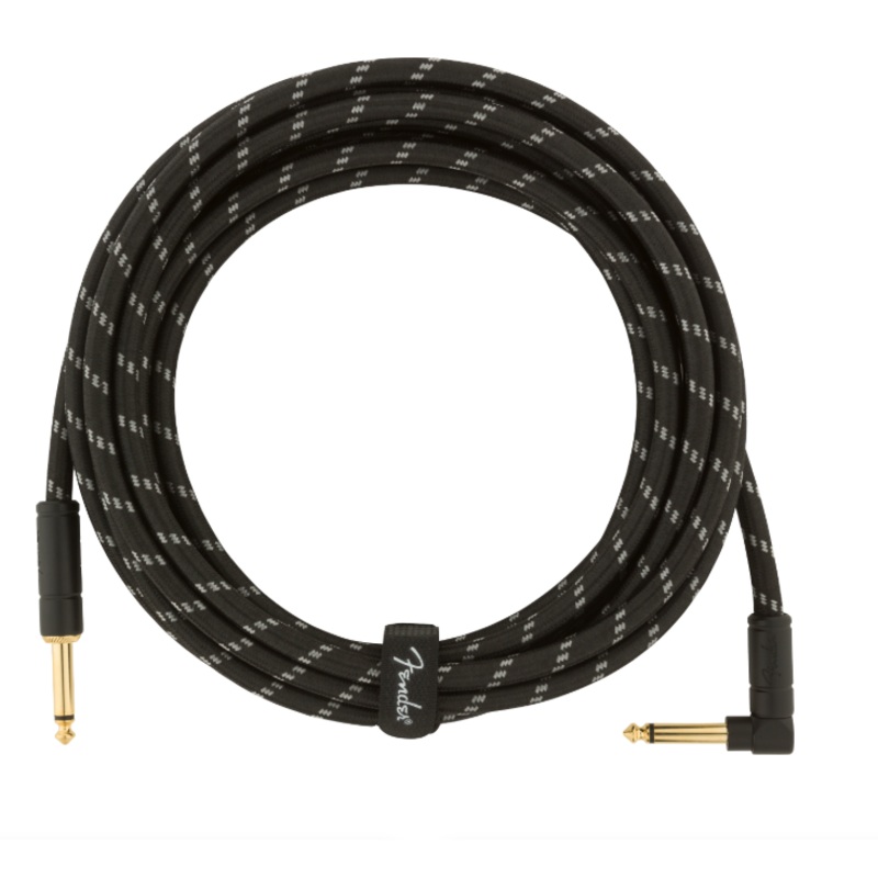 fender-deluxe-series-black-tweed-instrument-cables Fender Deluxe Series Black Tweed Instrument Cables
