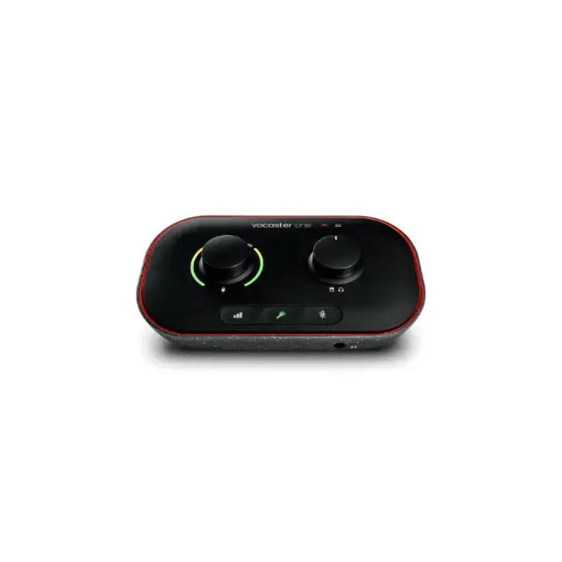 focusrite-vocaster-one-usb-c-podcasting-audio-interface Focusrite Vocaster One USB-C Podcasting Audio Interface