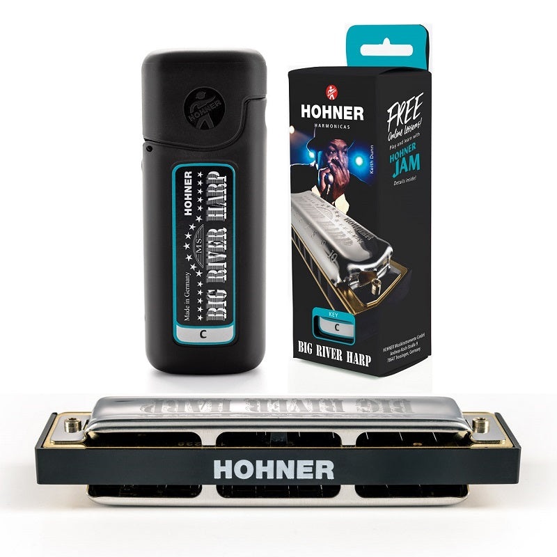 hohner-ms-series-big-river-harmonica-various-keys Hohner MS Series Big River Harmonica - Various Keys