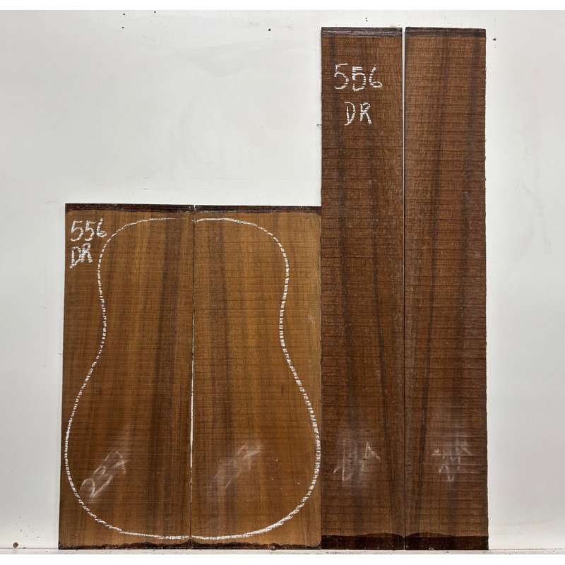 indian-laurel-dreadnought-guitar-back-and-side-set-556 Indian Laurel Dreadnought Guitar Back and Side Set #556