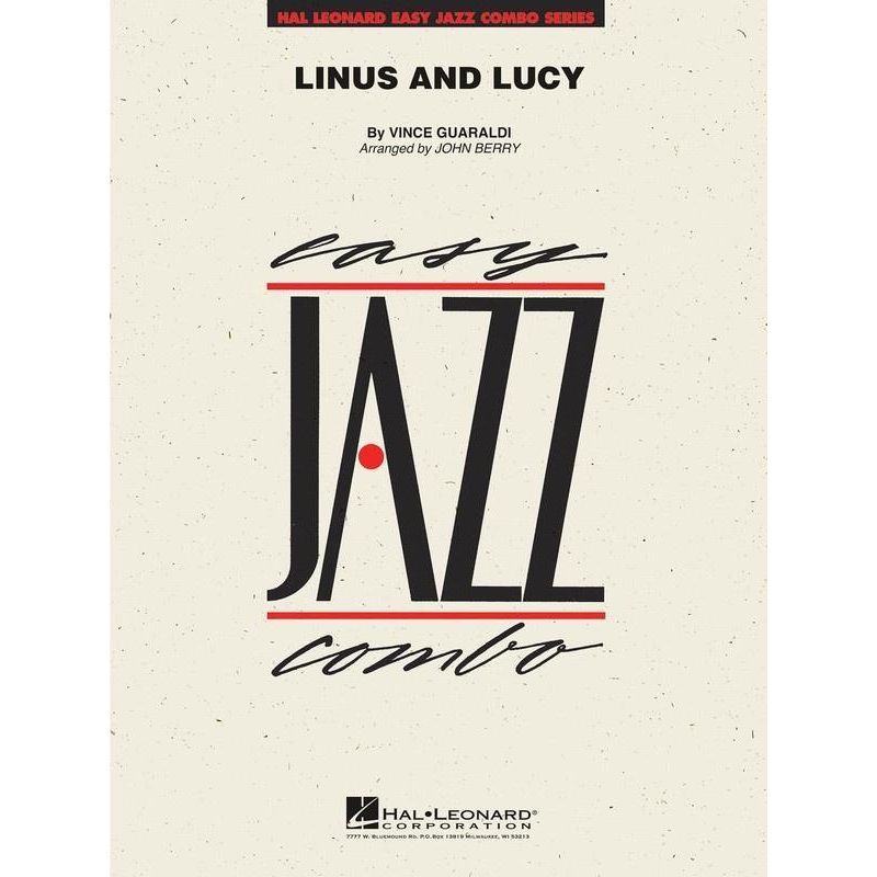 linus-and-lucy-arr-john-berry-jazz-combo-grade-2 Linus and Lucy, Arr. John Berry Jazz Combo Grade 2