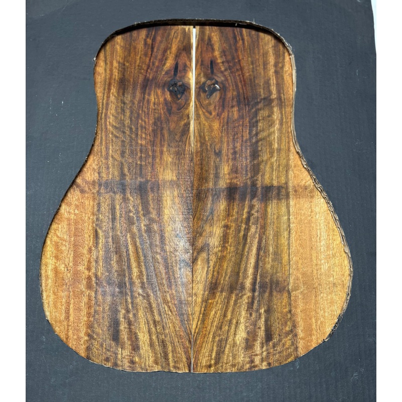 flame-chocolate-mango-dreadnought-guitar-back-set-226 Flame Chocolate Mango Dreadnought Guitar Back Set #226
