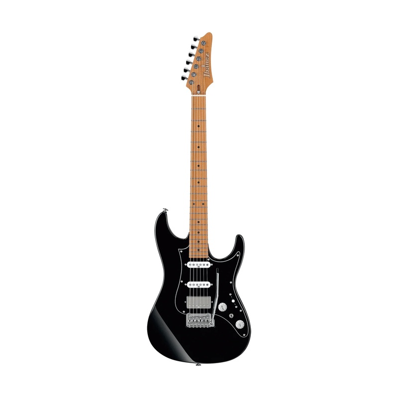 ibanez-prestige-az2204b-bk-in-black Ibanez Prestige AZ2204B-BK in Black