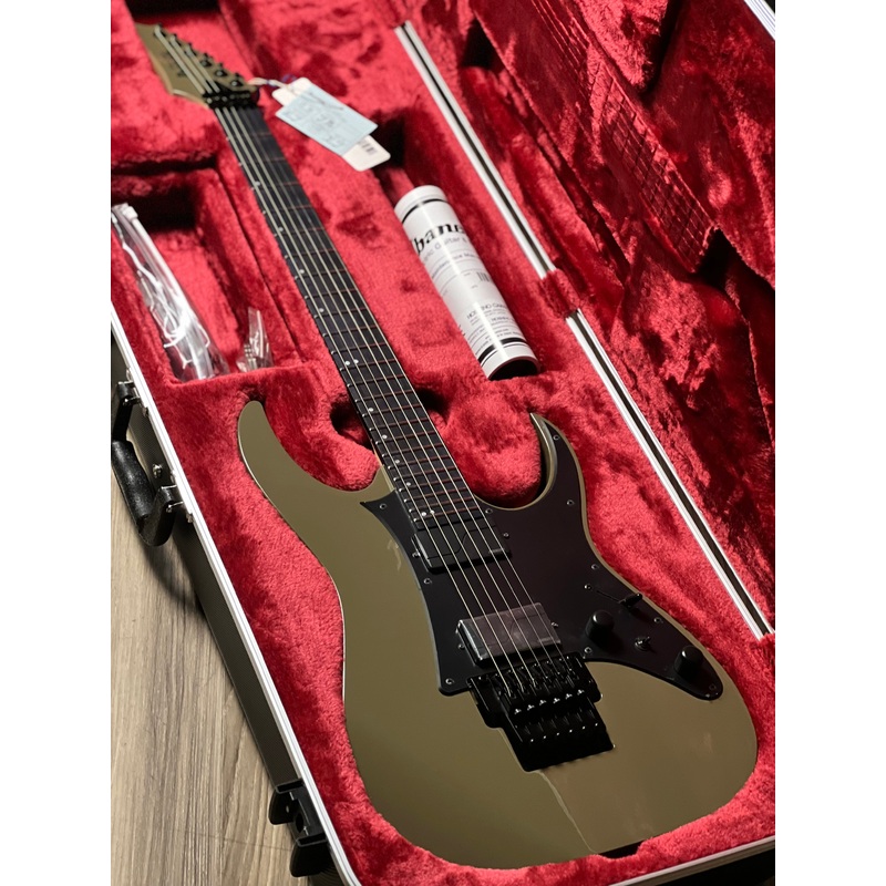ibanez-rgr5130-km-in-khaki-metallic-with-case-f2428040 Ibanez RGR5130-KM in Khaki Metallic with Case F2428040