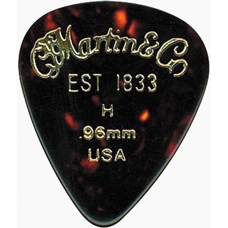 martin-guitars-celluloid-faux-tortoise-picks-12-pack Martin Guitars Celluloid Faux Tortoise Picks - 12 Pack