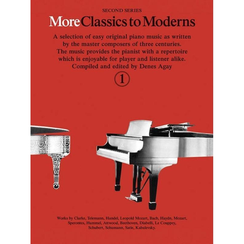 more-classics-to-moderns-book-1-piano More Classics To Moderns Book 1, Piano