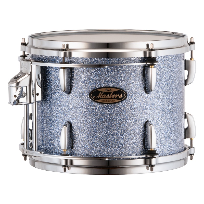 pearl-masters-maple-gum-12-x9-tom-r2-air-tom-suspension-system-w-gyrolock-l-bracket-crystal-rain-mmgc1209tl-c195 Pearl Masters Maple/Gum 12"x9 Tom - R2 Air Tom Suspension System w/GyroLock-L Bracket CRYSTAL RAIN MMGC1209TL/C195