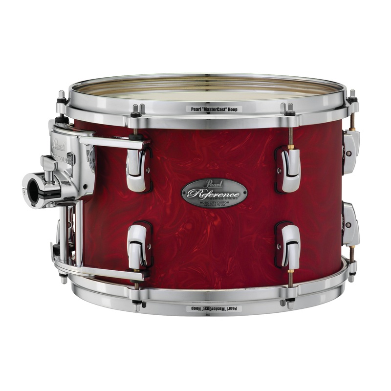 pearl-music-city-custom-16-x13-reference-series-tom-cranberry-satin-swirl-rf1613t-c720 Pearl Music City Custom 16"x13" Reference Series Tom CRANBERRY SATIN SWIRL RF1613T/C720