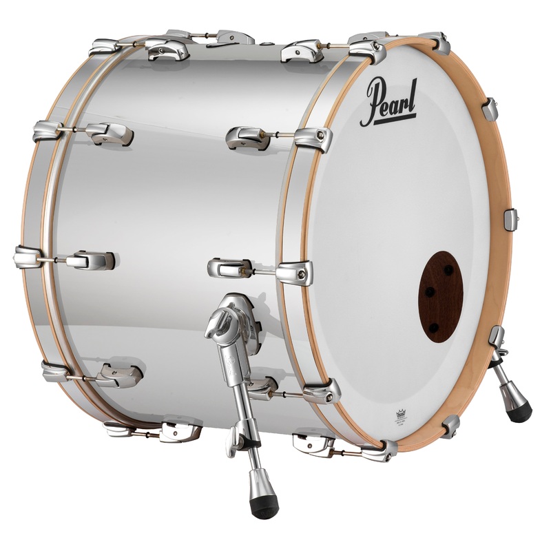 pearl-music-city-custom-18-x16-reference-series-bass-drum-w-bb3-mount-mirror-chrome-rf1816bb-c426 Pearl Music City Custom 18"x16" Reference Series Bass Drum w/BB3 Mount MIRROR CHROME RF1816BB/C426