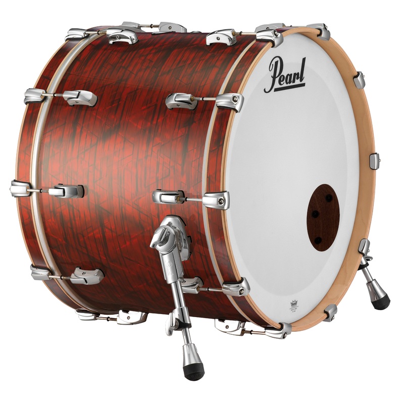 pearl-music-city-custom-26-x14-reference-series-bass-drum-w-o-bb3-mount-red-onyx-rf2614bx-c403 Pearl Music City Custom 26"x14" Reference Series Bass Drum w/o BB3 Mount RED ONYX RF2614BX/C403