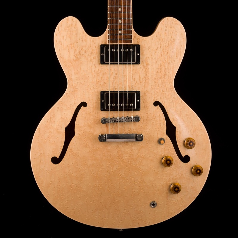 pre-owned-2011-gibson-custom-shop-limited-edition-es-335-birdseye-maple-natural-with-ohsc Pre Owned 2011 Gibson Custom Shop Limited Edition ES-335 Birdseye Maple Natural With OHSC