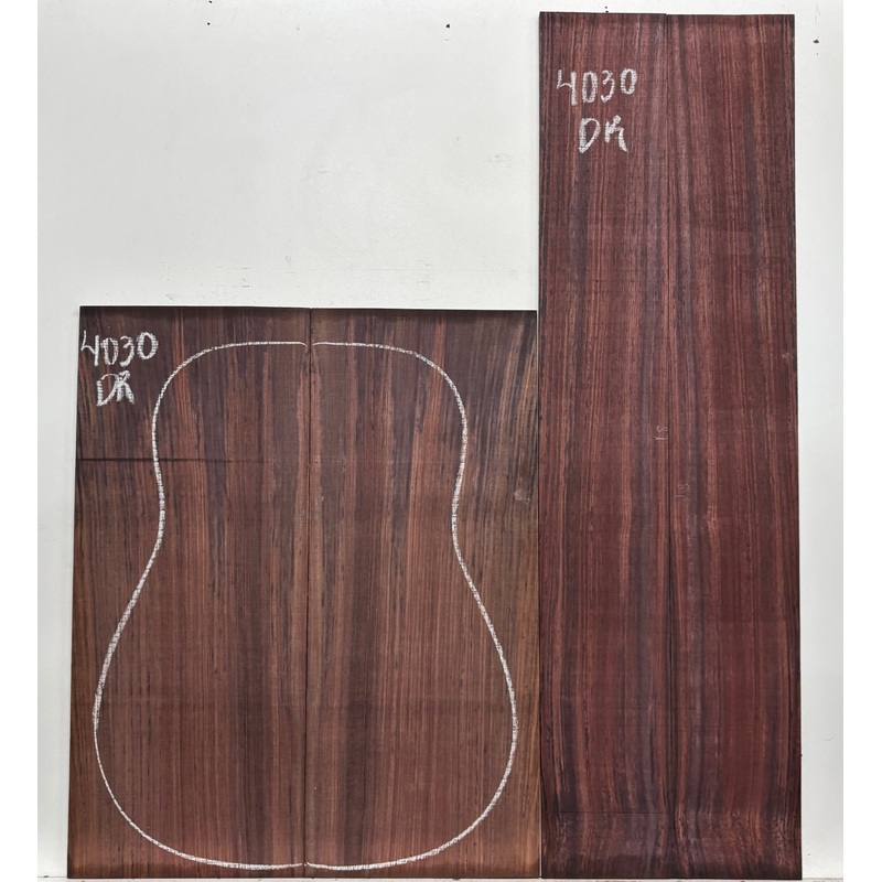 royal-indian-rosewood-dreadnought-guitar-back-side-set-4030 Royal Indian Rosewood Dreadnought Guitar Back & Side Set #4030