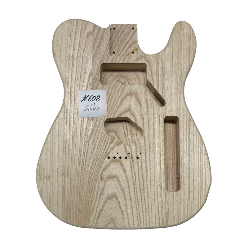 tl-style-white-ash-unfinished-fender-guitar-body-608 TL-Style White Ash Unfinished Fender Guitar Body #608
