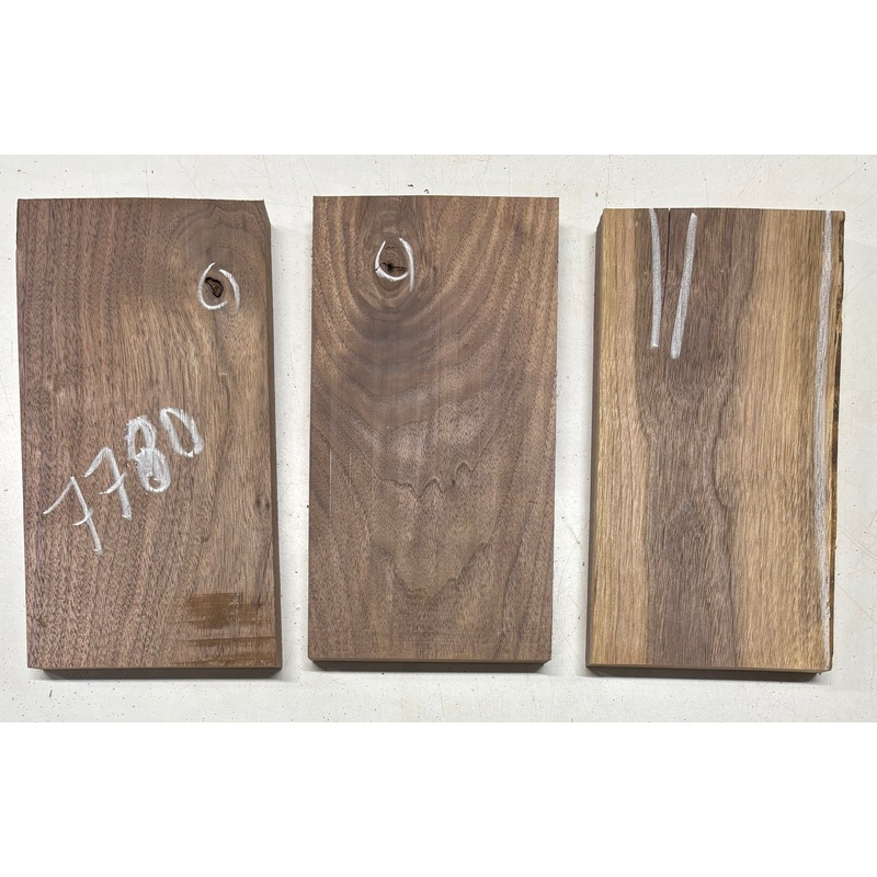 3-pack-black-walnut-thin-stock-lumber-10-3-4-x5-3-4-x7-8-7780 3 Pack, Black Walnut Thin Stock Lumber 10-3/4"x5-3/4"x7/8"#7780
