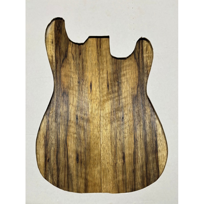 black-limba-guitar-drop-top-21-x-7-1-4-x-3-8-528 Black Limba Guitar Drop Top - 21" x 7-1/4" x 3/8" #528