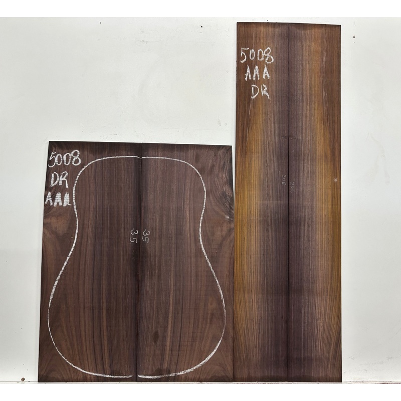 east-indian-rosewood-dreadnought-aaa-grade-guitar-back-side-set-5008 East Indian Rosewood Dreadnought AAA Grade Guitar Back & Side Set #5008