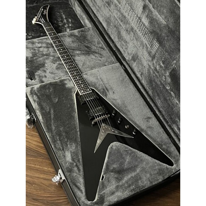 epiphone-dave-mustaine-flying-v-custom-in-black-metallic-incl-hard-case Epiphone Dave Mustaine Flying V Custom in Black Metallic Incl. Hard Case