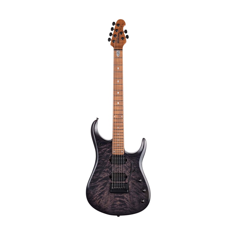 ernie-ball-music-man-jp15-electric-guitar-roasted-maple-fb-translucent-black-quilt Ernie Ball Music Man JP15 Electric Guitar, Roasted Maple FB, Translucent Black Quilt