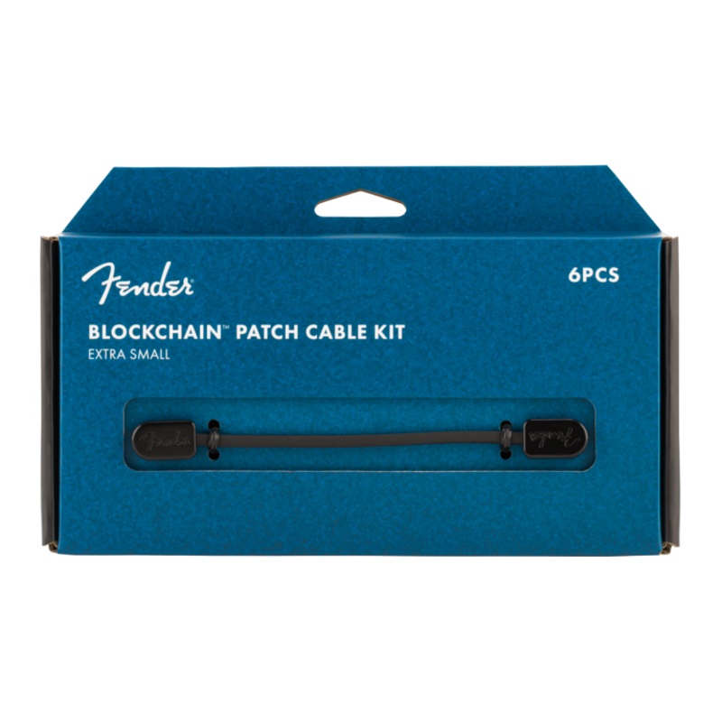 fender-blockchain-patch-cable-kit-black-extra-small-cables Fender Blockchain Patch Cable Kit Black Extra Small Cables