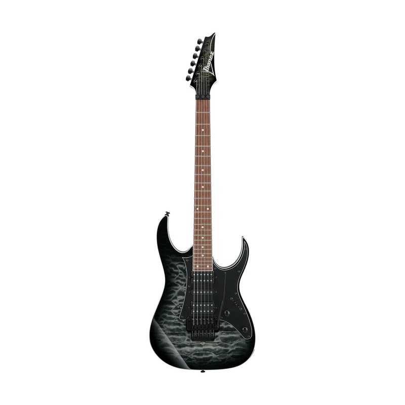 ibanez-rg450qmb-tgb-electric-guitar-transparent-gray-burst Ibanez RG450QMB-TGB Electric Guitar, Transparent Gray Burst