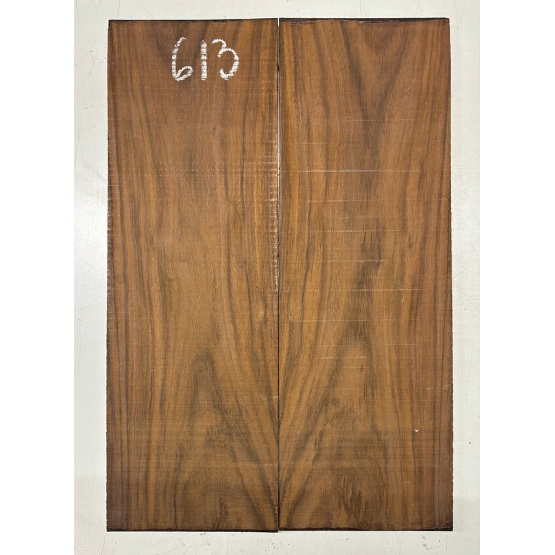rare-tiger-striped-rosewood-guitar-drop-top-22-1-2-x-7-1-4-x-3-8-613 Rare Tiger Striped Rosewood Guitar Drop Top - 22-1/2" x 7-1/4" x 3/8" #613