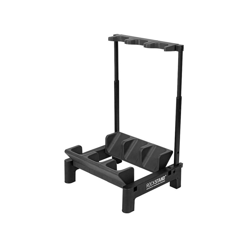warwick-rockstand-modular-multiple-3e-electric-bass-guitar-rack-stand-black Warwick RockStand Modular Multiple 3E Electric/Bass Guitar Rack Stand, Black