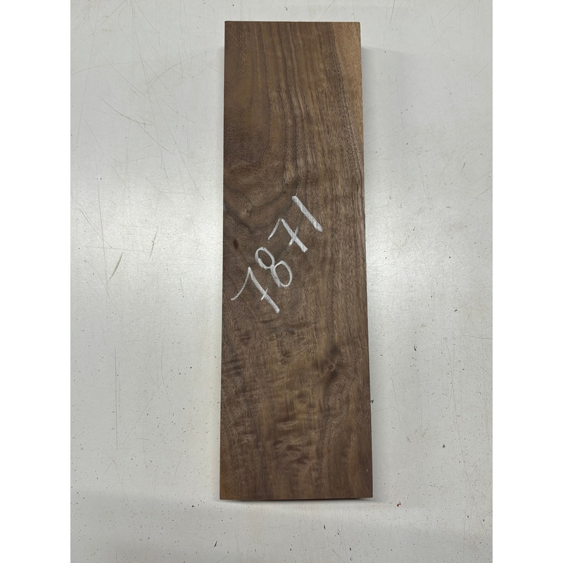 1-piece-black-walnut-lumber-board-blank-18-1-2-x5-1-2-x1-3-4-7871 1 Piece, Black Walnut Lumber Board Blank 18-1/2"x5-1/2"x1-3/4" #7871