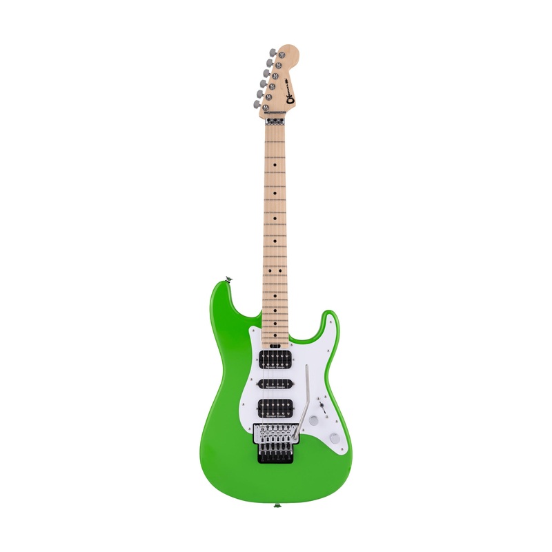 charvel-pro-mod-so-cal-style-1-hsh-electric-guitar-w-floyd-rose-maple-fb-slime-green Charvel Pro Mod So-Cal Style 1 HSH Electric Guitar w/Floyd Rose, Maple FB, Slime Green
