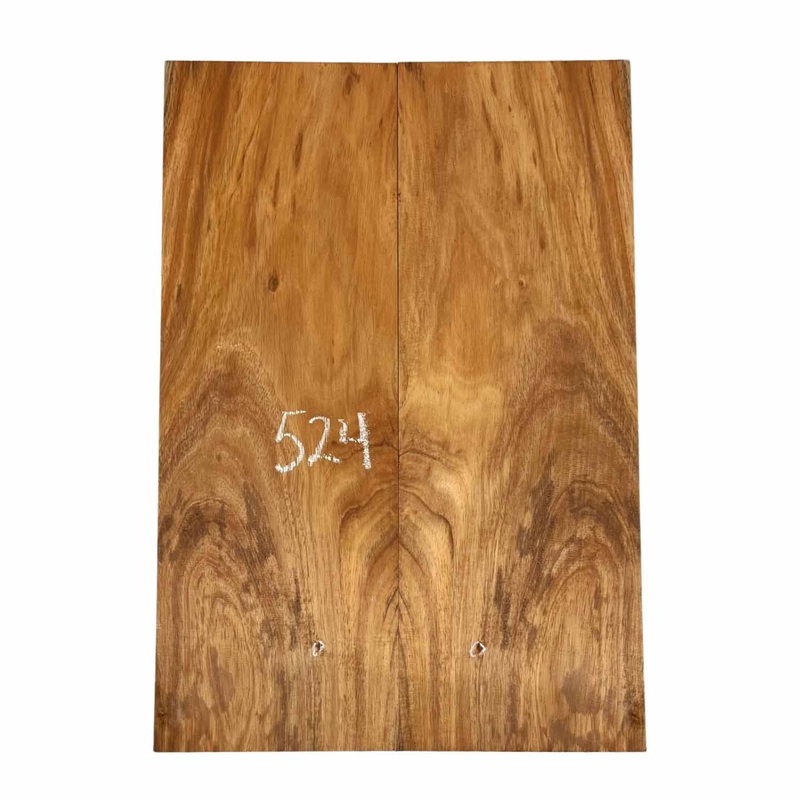 curly-flame-hawaiian-koa-bookmatched-guitar-drop-tops-21-x-7-1-4-x-1-4-524 Curly Flame Hawaiian Koa Bookmatched Guitar Drop Tops 21" x 7-1/4" x 1/4" #524