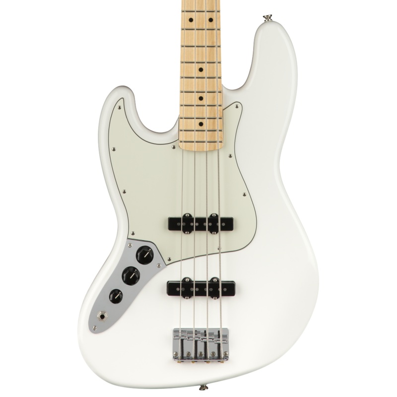 fender-player-jazz-bass-left-handed-maple-fingerboard-polar-white Fender Player Jazz Bass Left-Handed Maple Fingerboard Polar White