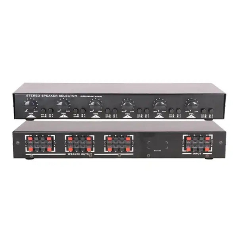 filo-sv-6d-6-way-speaker-selector-switch-two-zone-with-volume-control Filo SV-6D 6-WAY SPEAKER SELECTOR SWITCH TWO ZONE WITH VOLUME CONTROL