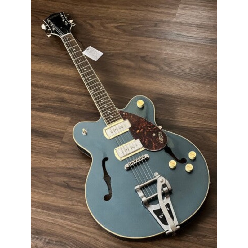 gretsch-g2622t-p90-streamliner-center-block-double-cut-with-laurel-fb-in-gunmetal Gretsch G2622T-P90 Streamliner Center Block Double-Cut with Laurel FB in Gunmetal