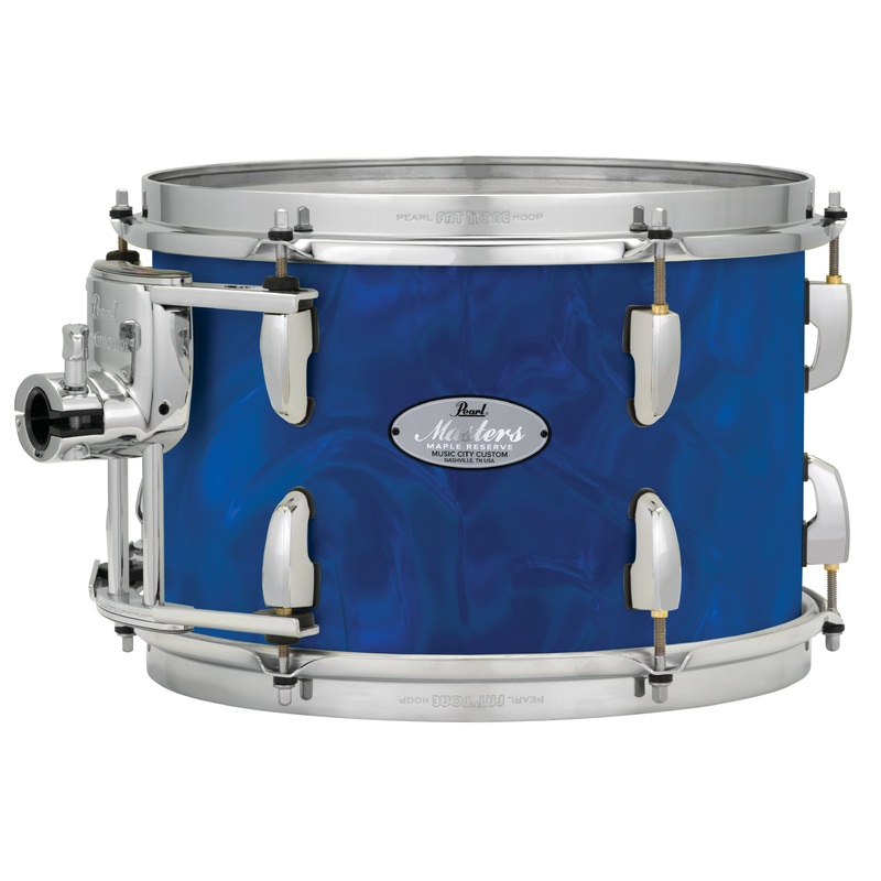pearl-music-city-custom-12-x9-masters-maple-reserve-series-tom-w-optimount-blue-satin-moire-mrv1209t-c721 Pearl Music City Custom 12"x9" Masters Maple Reserve Series Tom w/optimount BLUE SATIN MOIRE MRV1209T/C721